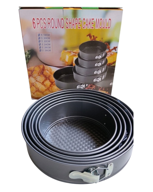 Molde para Pasteles de Horno Set de 6 Tamaños
