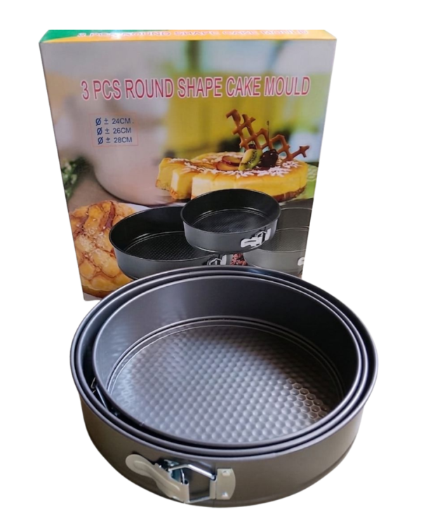 Molde para Pasteles de Horno Set de 3 Tamaños