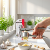 7 Prensador de Ajo Kitchen Profesional