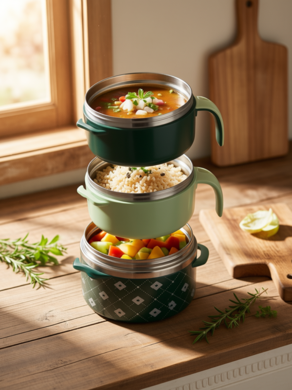 76 Thermo de Comida 3 Partes