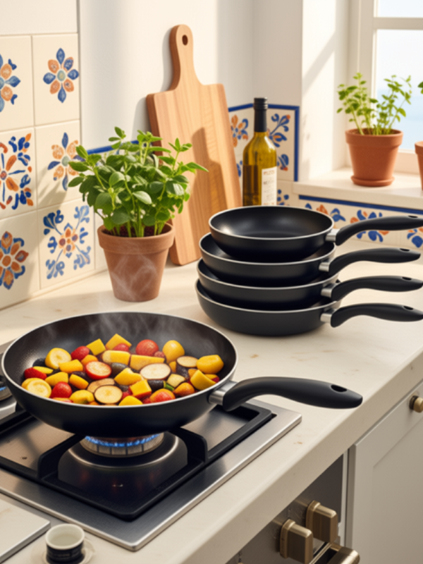 Sartén de roca volcánica (Pack de 3)