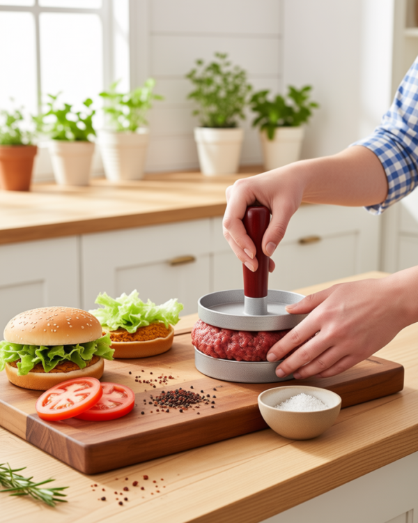 Molde de Hamburguesa